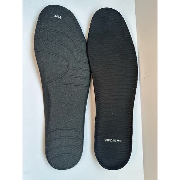 Balenciaga Triple S Shiny Rubber Sneakers in Black Men US 11 - Picture 9 of 14